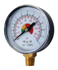 Manometer 0-12 bar 1/4 RD