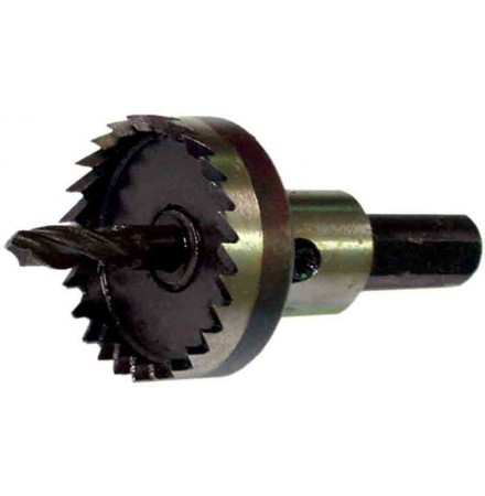 Sheet metal holesaw ø35mm with pilot drill bit HSS