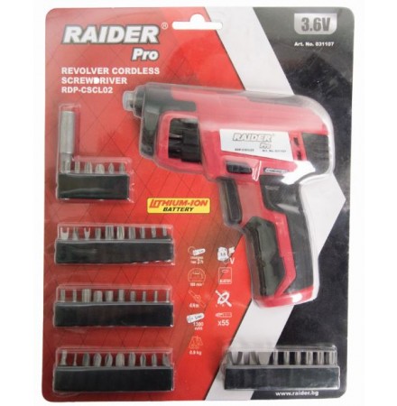 Cordless Screwdriver RDP-CSCL02